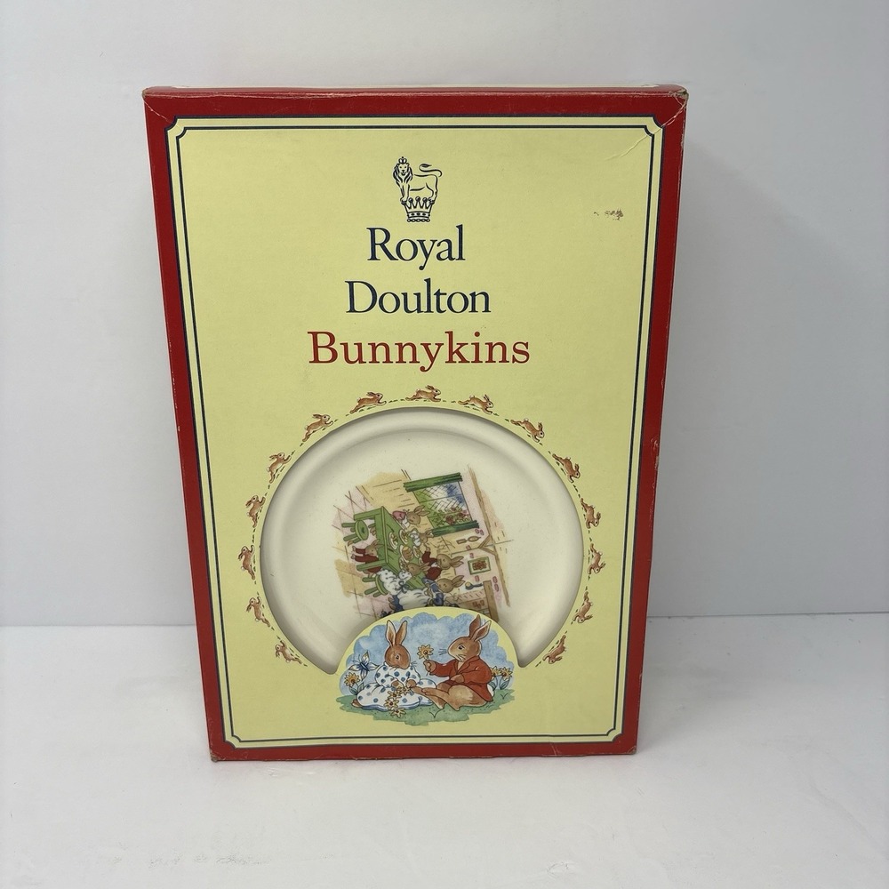 Royal Doulton Bunnykins 3 Piece Childrens Set 1994 Made England Open Box